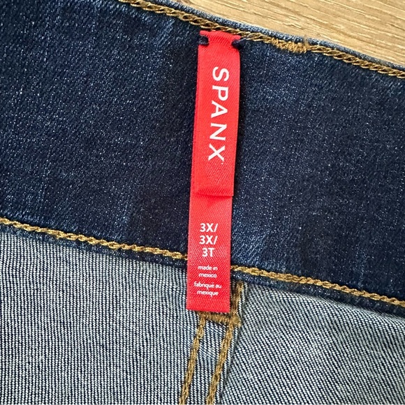 SPANX Women’s Pull On Waistband Skinny Ankle Jeans in Midnight Shade Sz 3X NWT - Picture 6 of 8